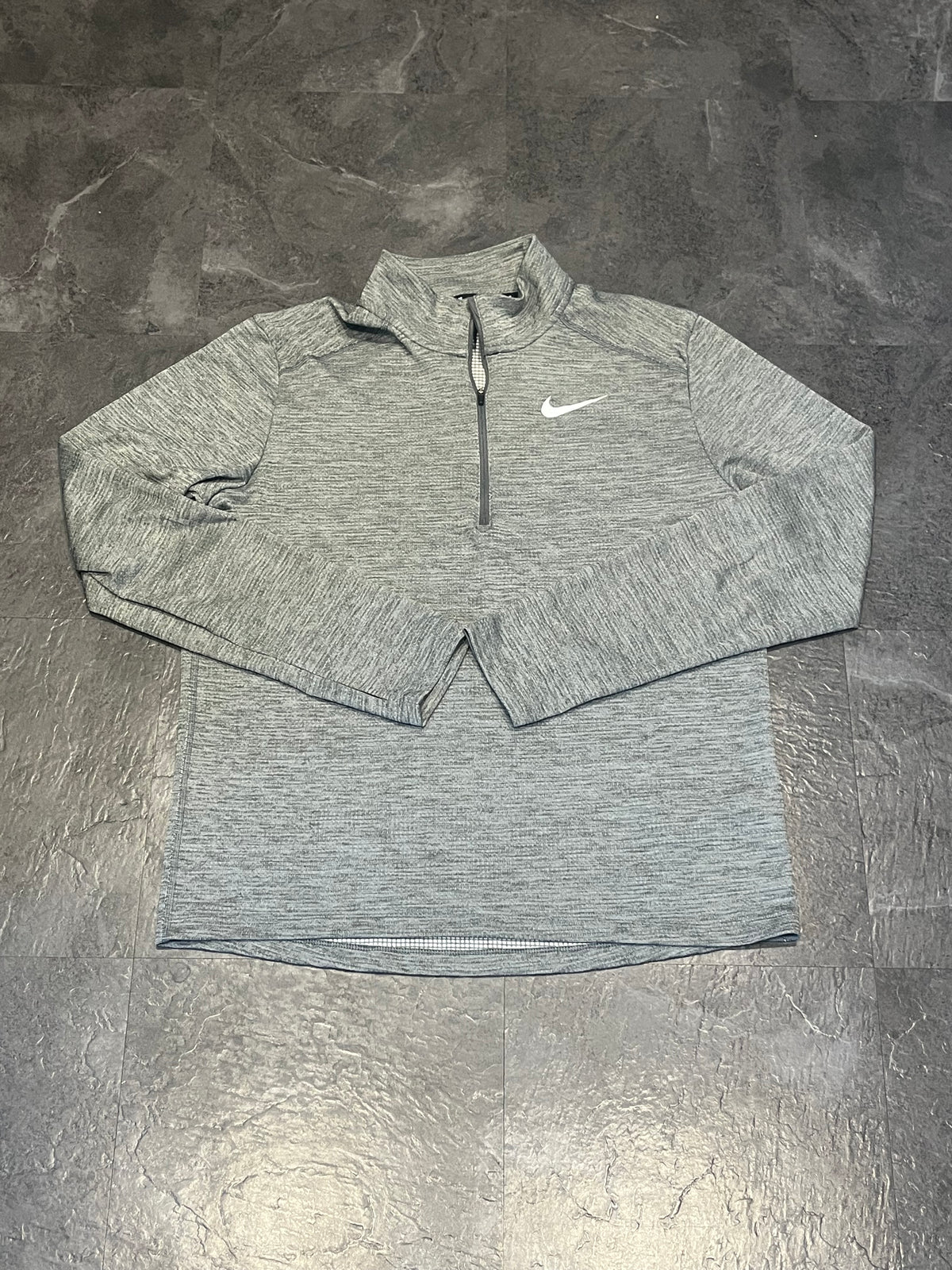 Iron Grey Nike Men’s Dri Fit Pacer 1/2 Zip Top