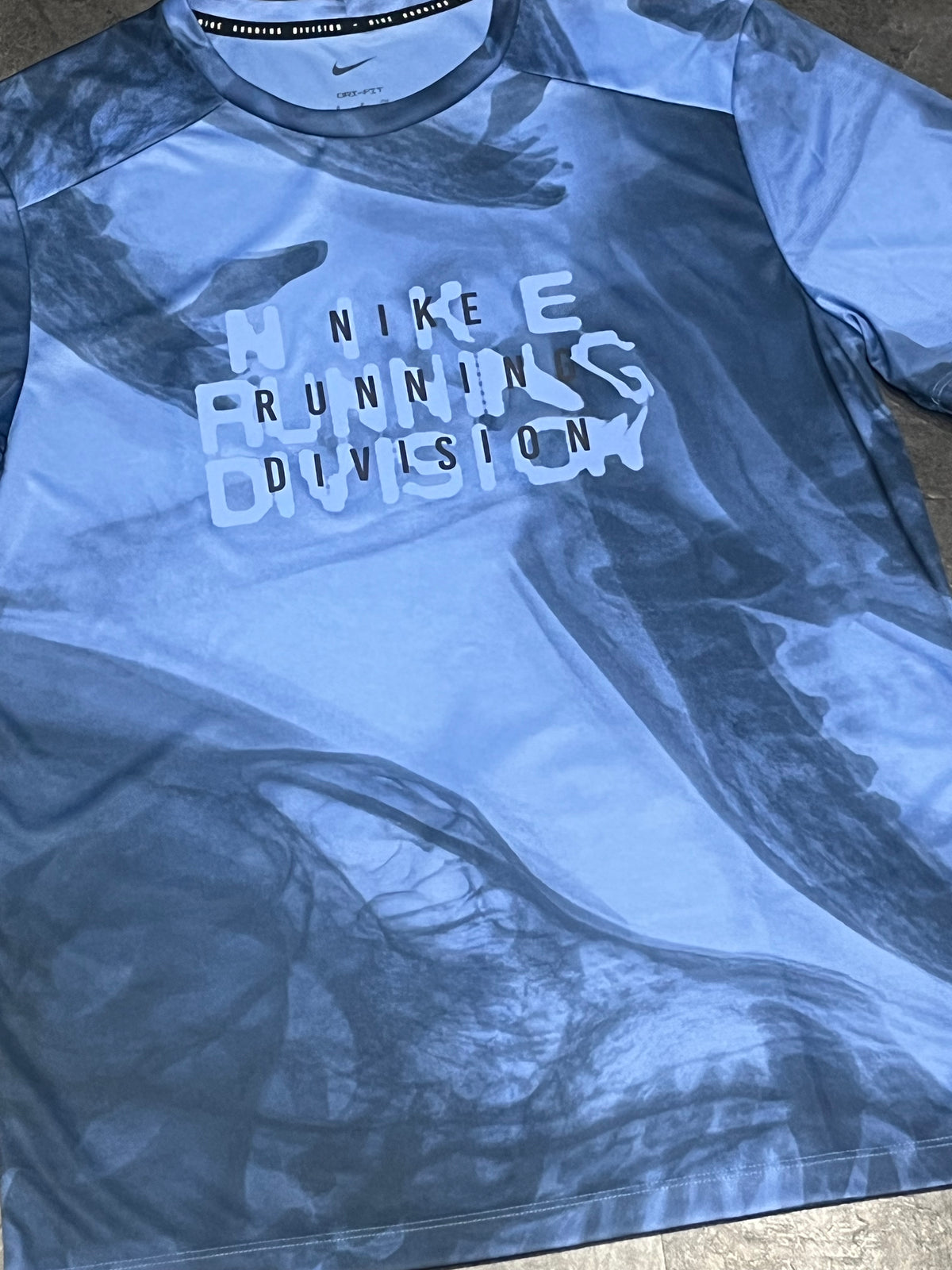 Blue Nike Men’s Dri Fit Running Division T Shirt