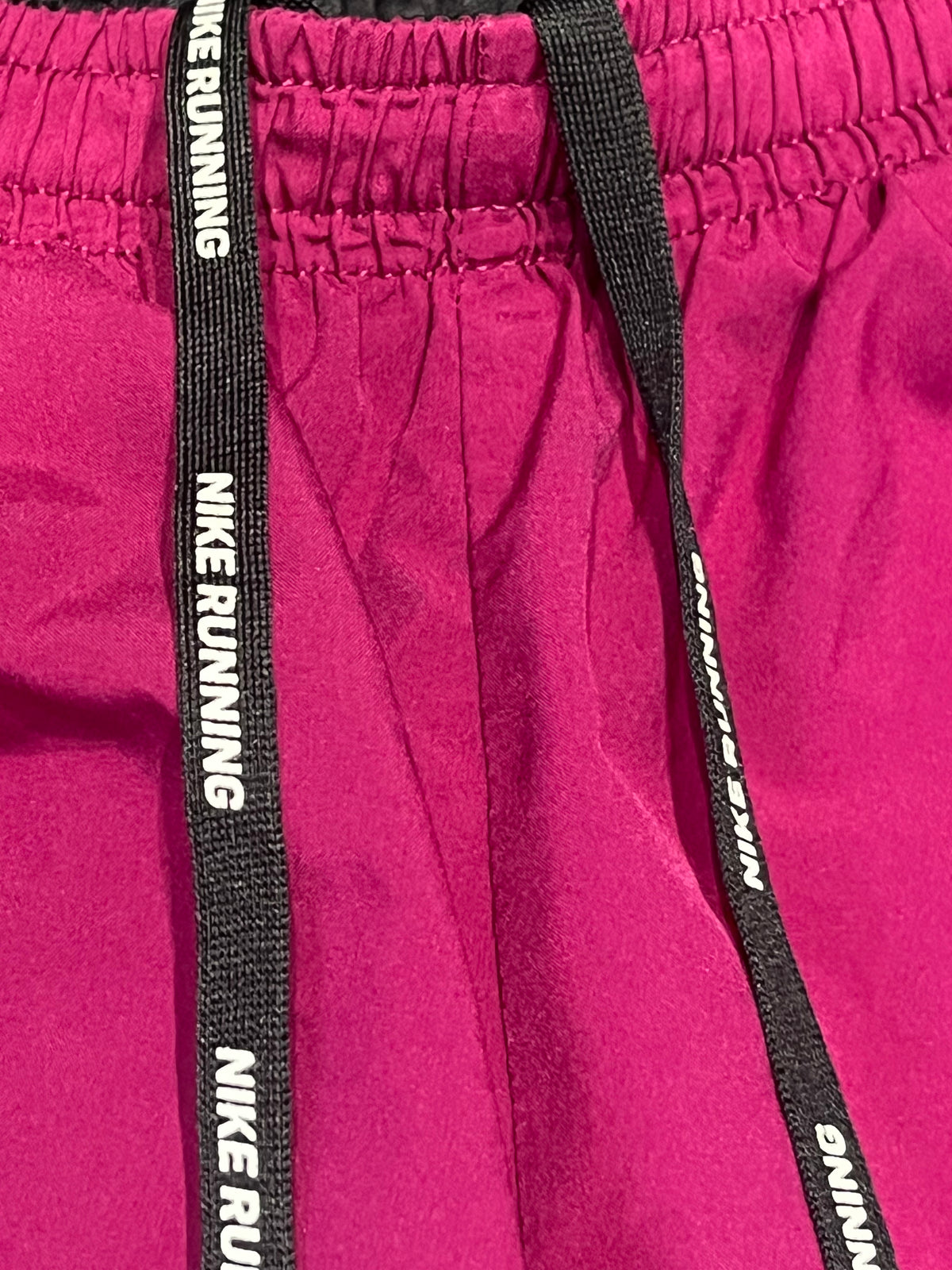 Magenta & Dark Grey Nike Men’s Dri Fit Brief Lined Running Shorts