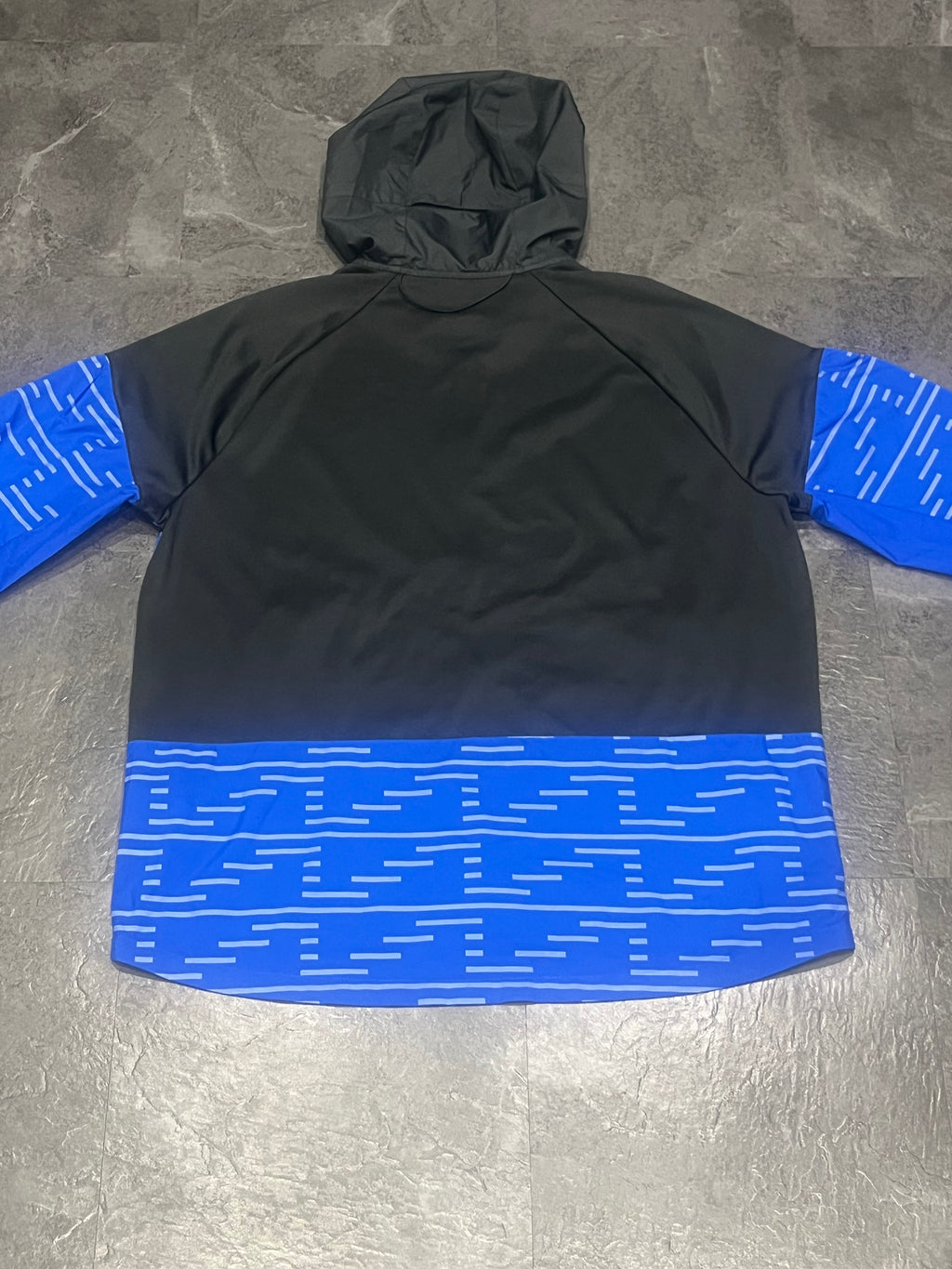 Blue & Black Nike Men’s Dri Fit Running Division Flash Jacket