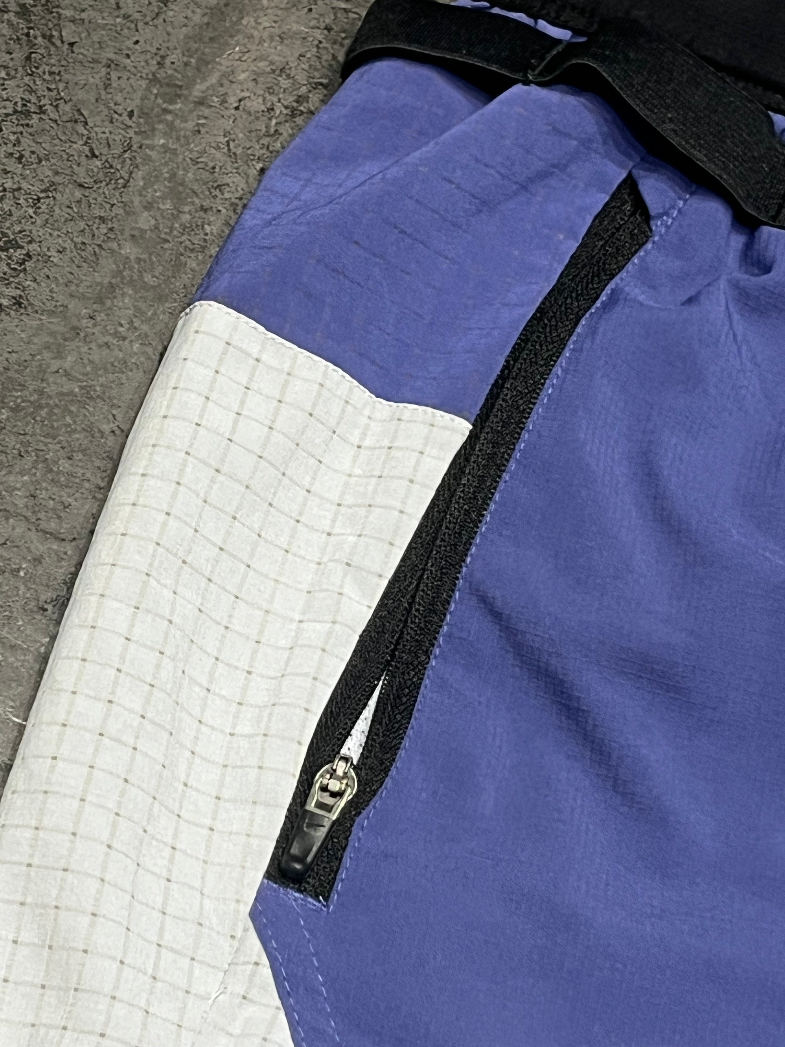 Blue & White Nike Men’s Dri Fit Trail 5” Running Shorts