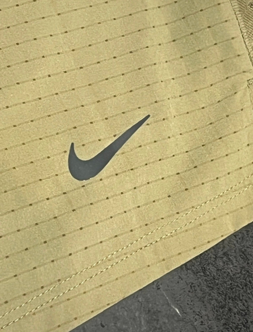 Olive Green Nike Men’s Dri Fit Trail Running T Shirt