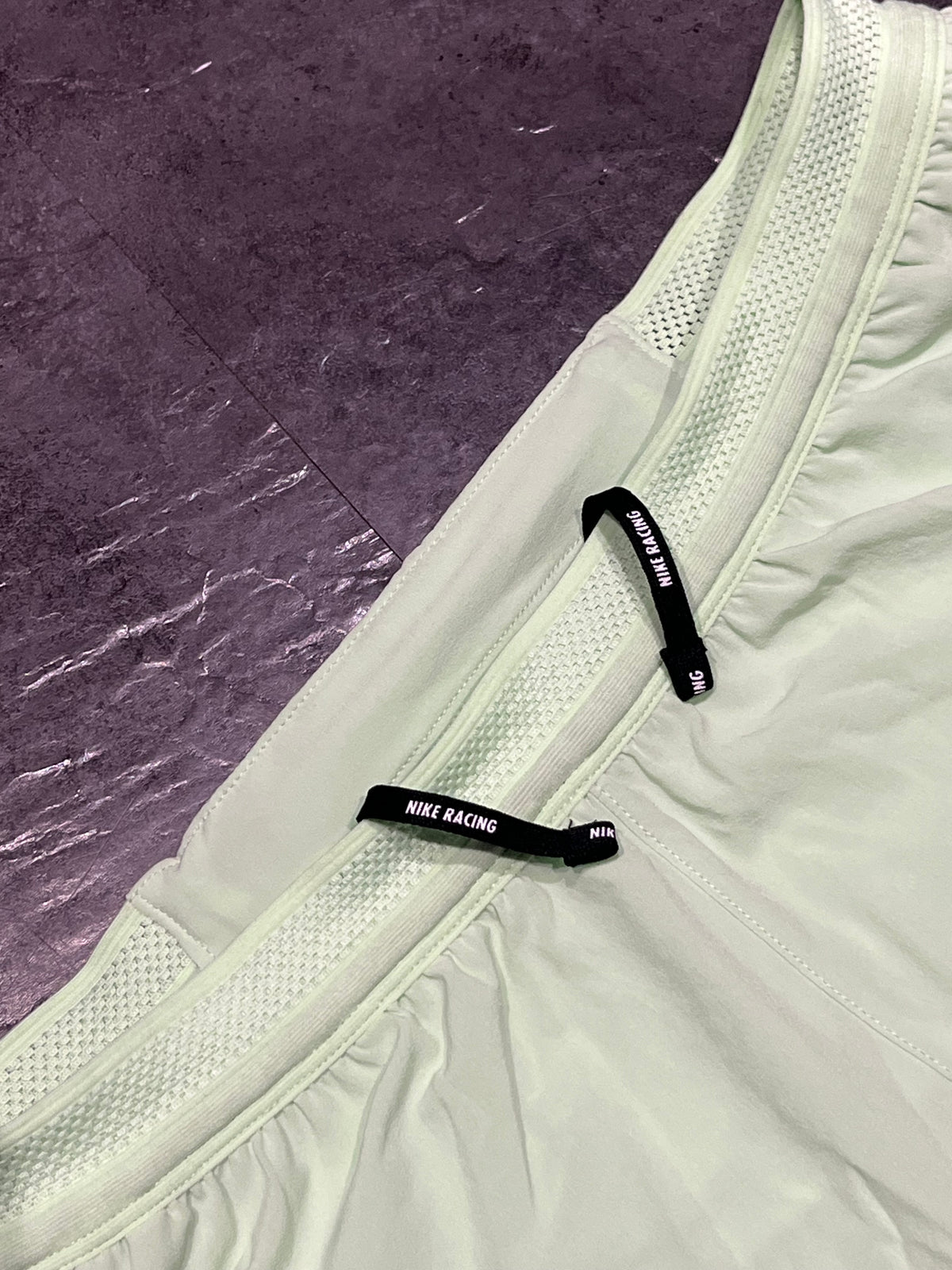 Vapour Green Nike Men’s Dri Fit ADV Aeroswift 4” Racing Split Shorts