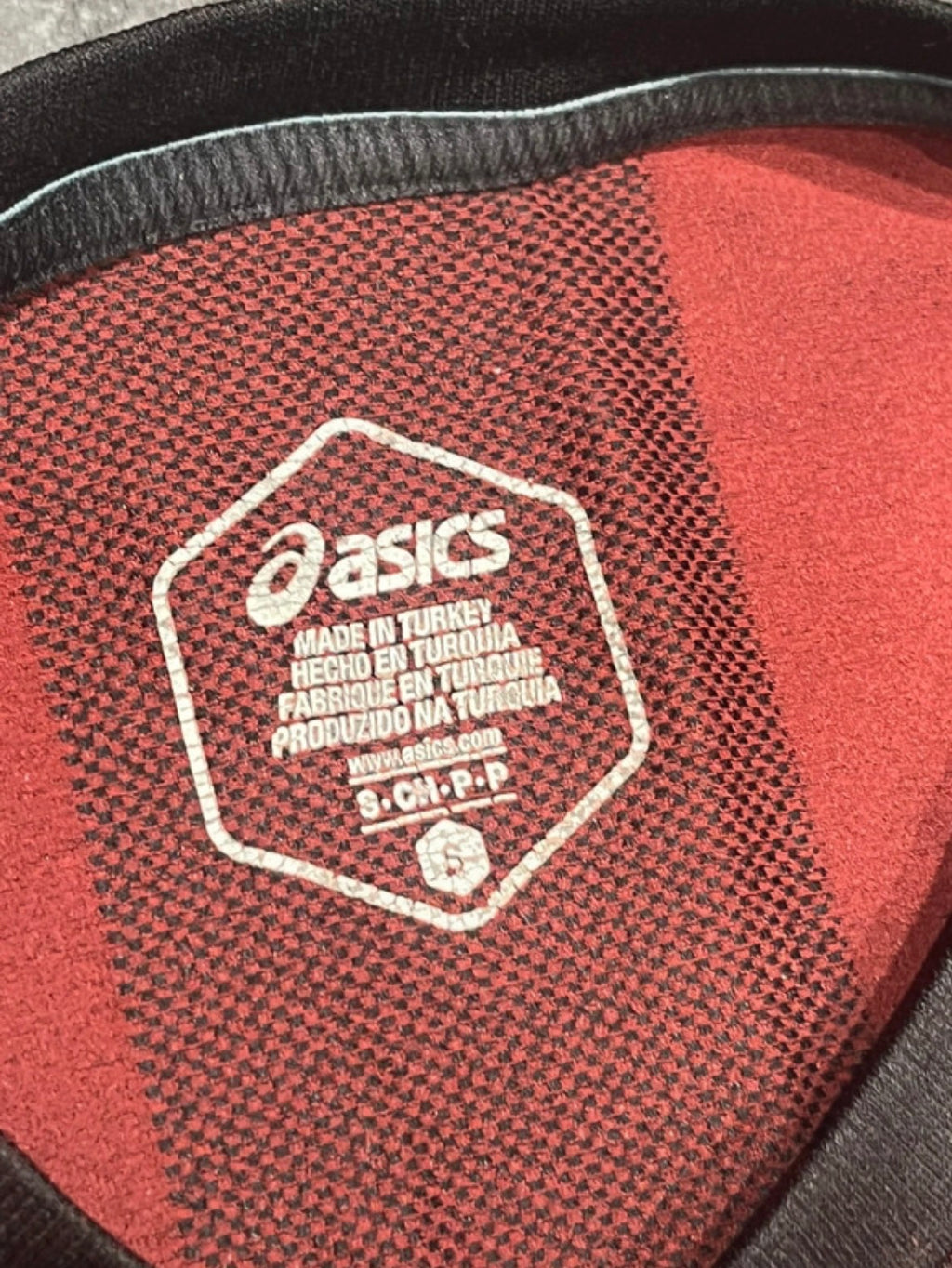 Maroon Asics Men’s Seamless SS Running T Shirt