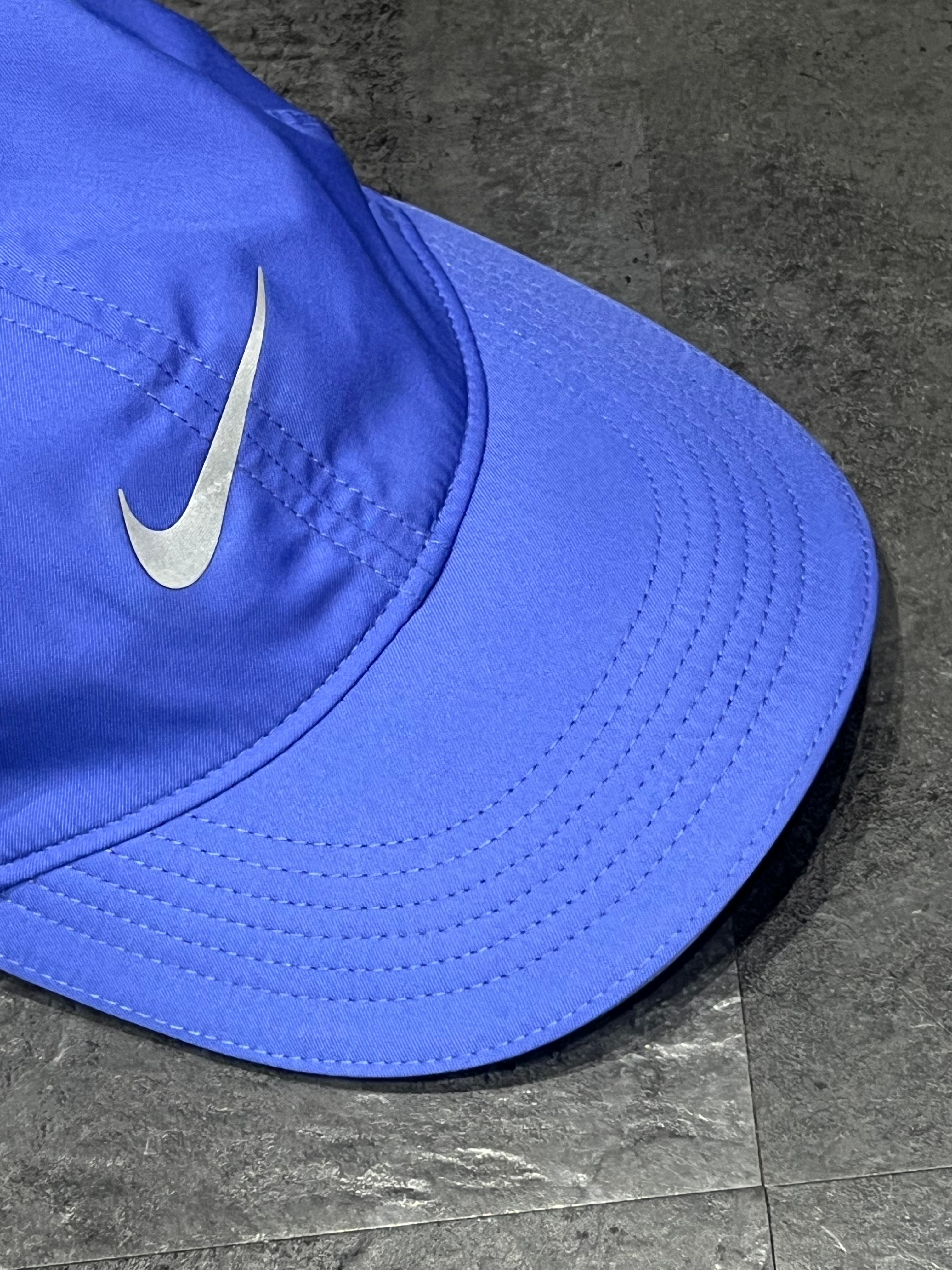 Vivid Blue Nike Dri Fit Featherlight Running Cap