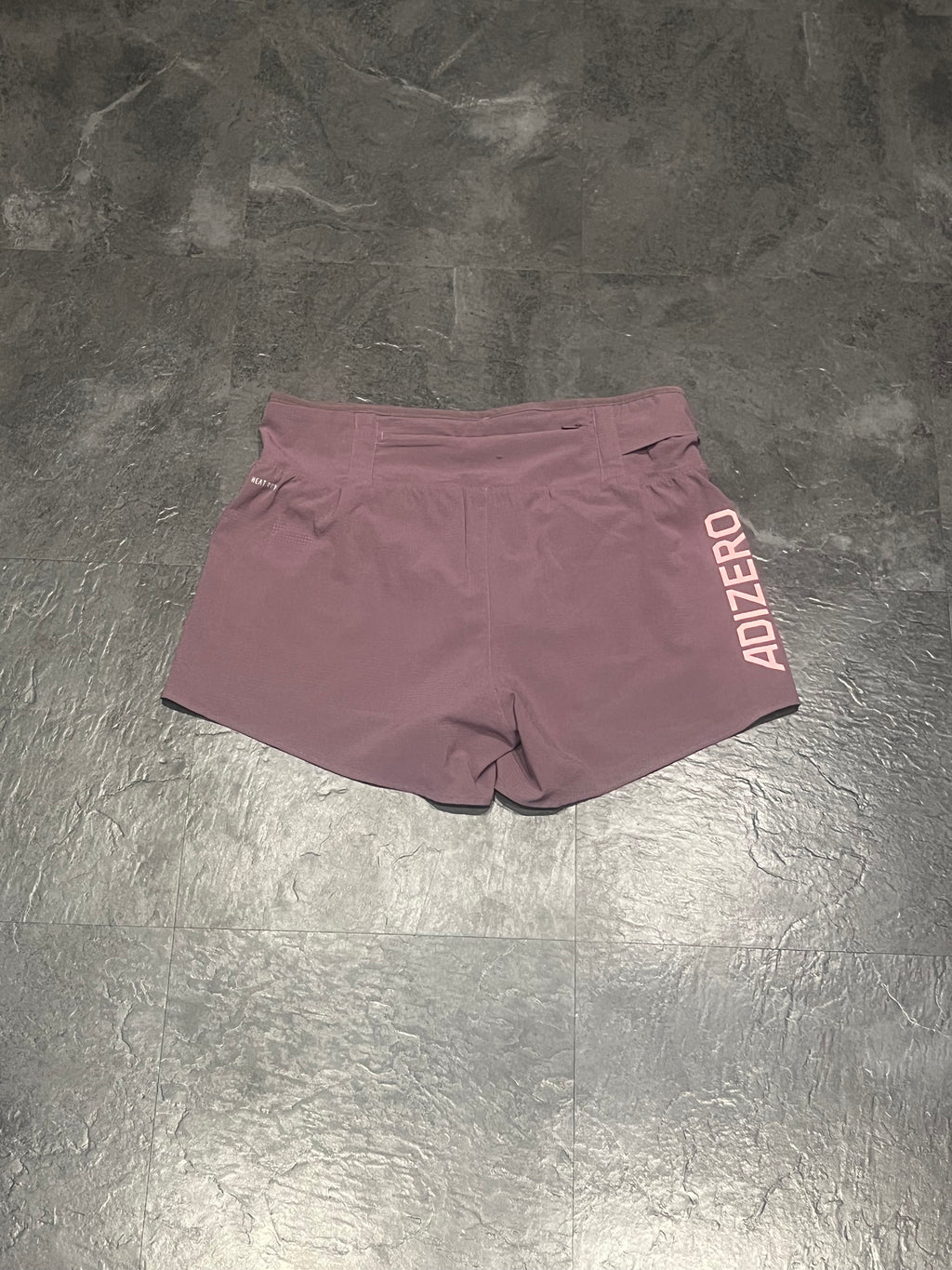 Fig Purple Adidas Adizero Men’s Gel 5” Racing Split Shorts