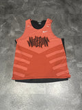Clay Red & Black Nike Men’s Dri Fit Rise 365 Wild Run Singlet