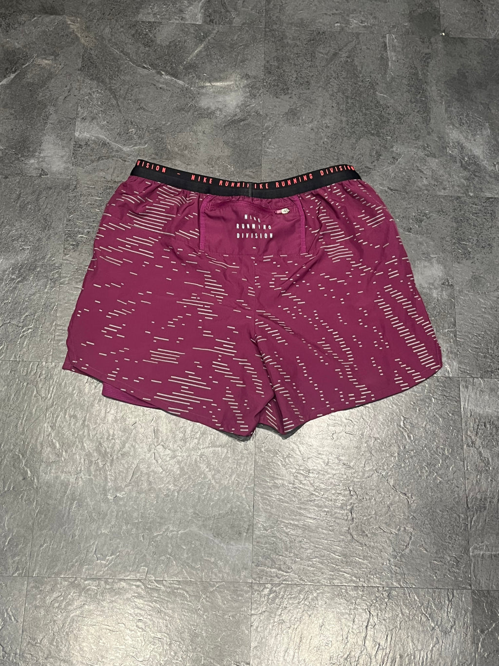 Purple Nike Men’s Dri Fit Running Division 5” 2in1 Shorts