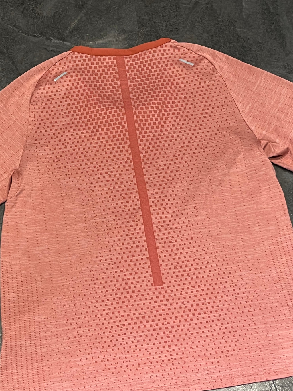 Orange / Salmon Pink Nike Men’s Dri Fit ADV Running T Shirt