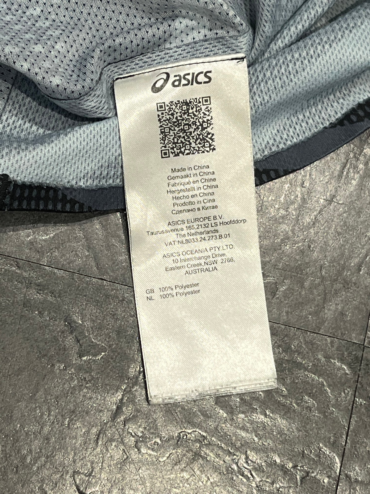 Black & Grey Asics Men’s Track Elite Cooling Racing Singlet