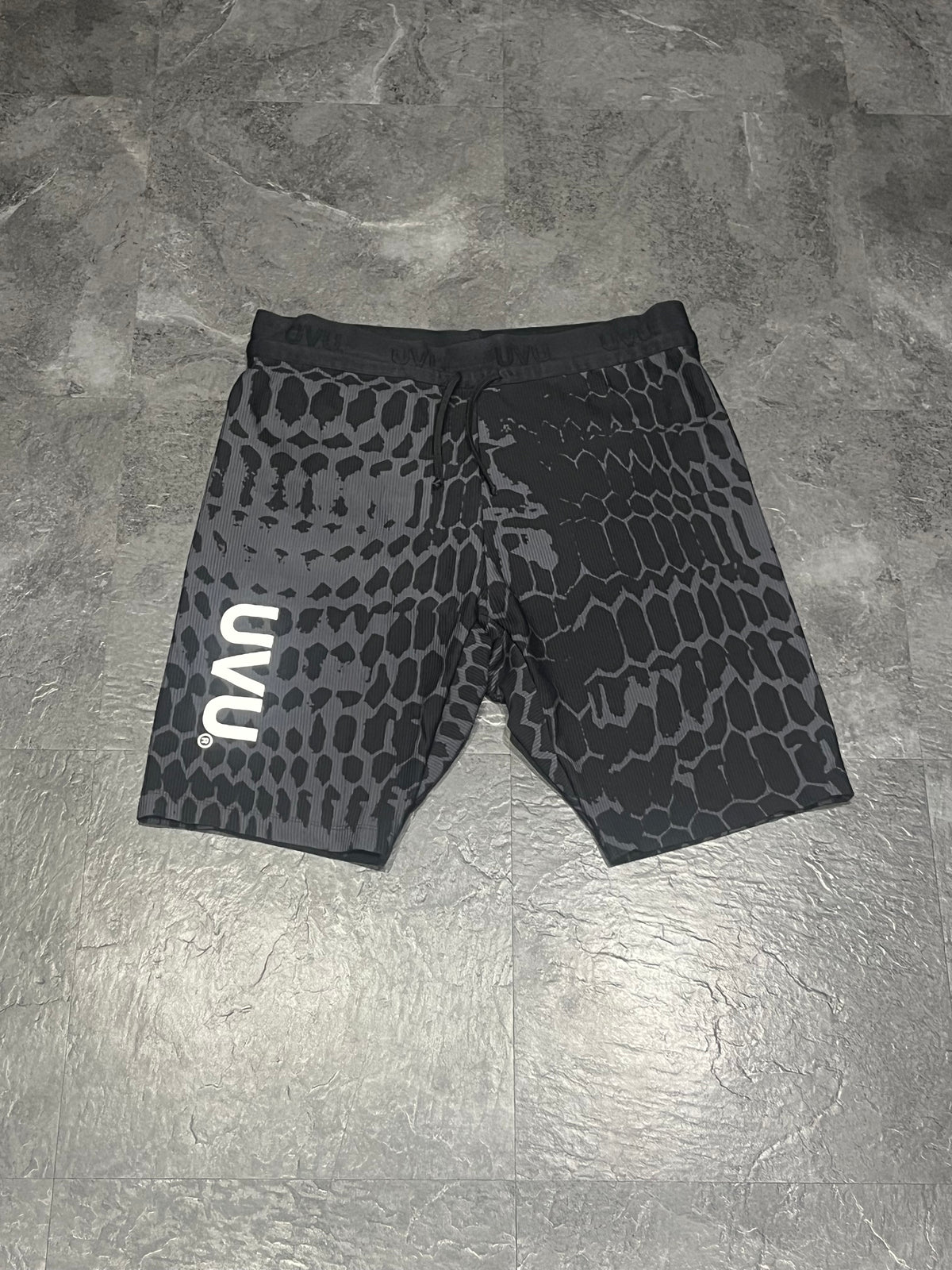 Black / Grey UVU Men’s Berlin 24’ Racing 1/2 Tights