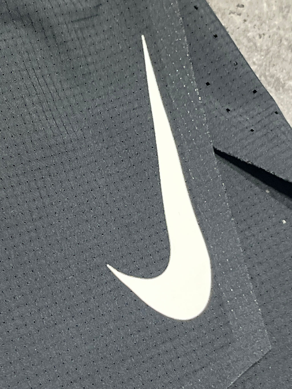 Black Nike Mens Dri Fit ADV Aeroswift 2”Racing Split Shorts