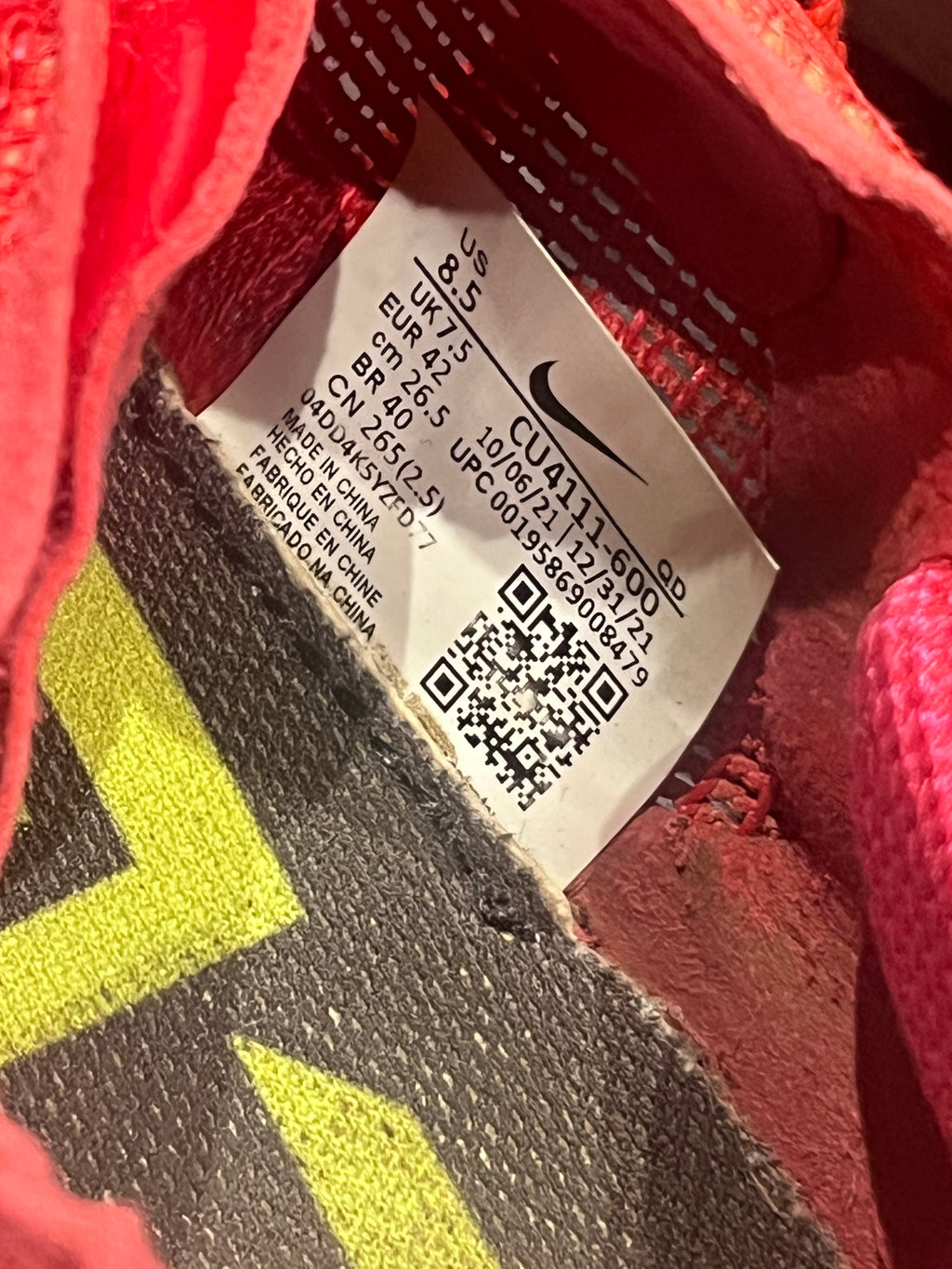 Nike Vaporfly 2 - Size 7.5