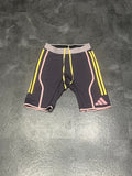 Purple & Yellow Adidas Adizero Men’s Pro Elite Promo Racing 1/2 Tights