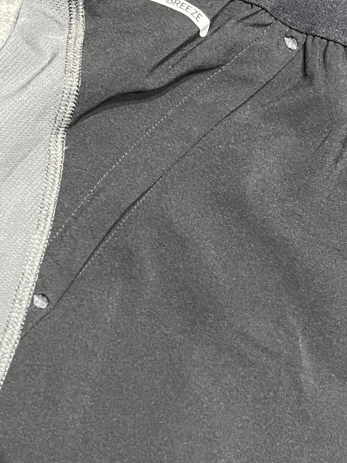 Black & Grey Asics Men’s  Actibreeze Road 5” 2IN1 Running Shorts