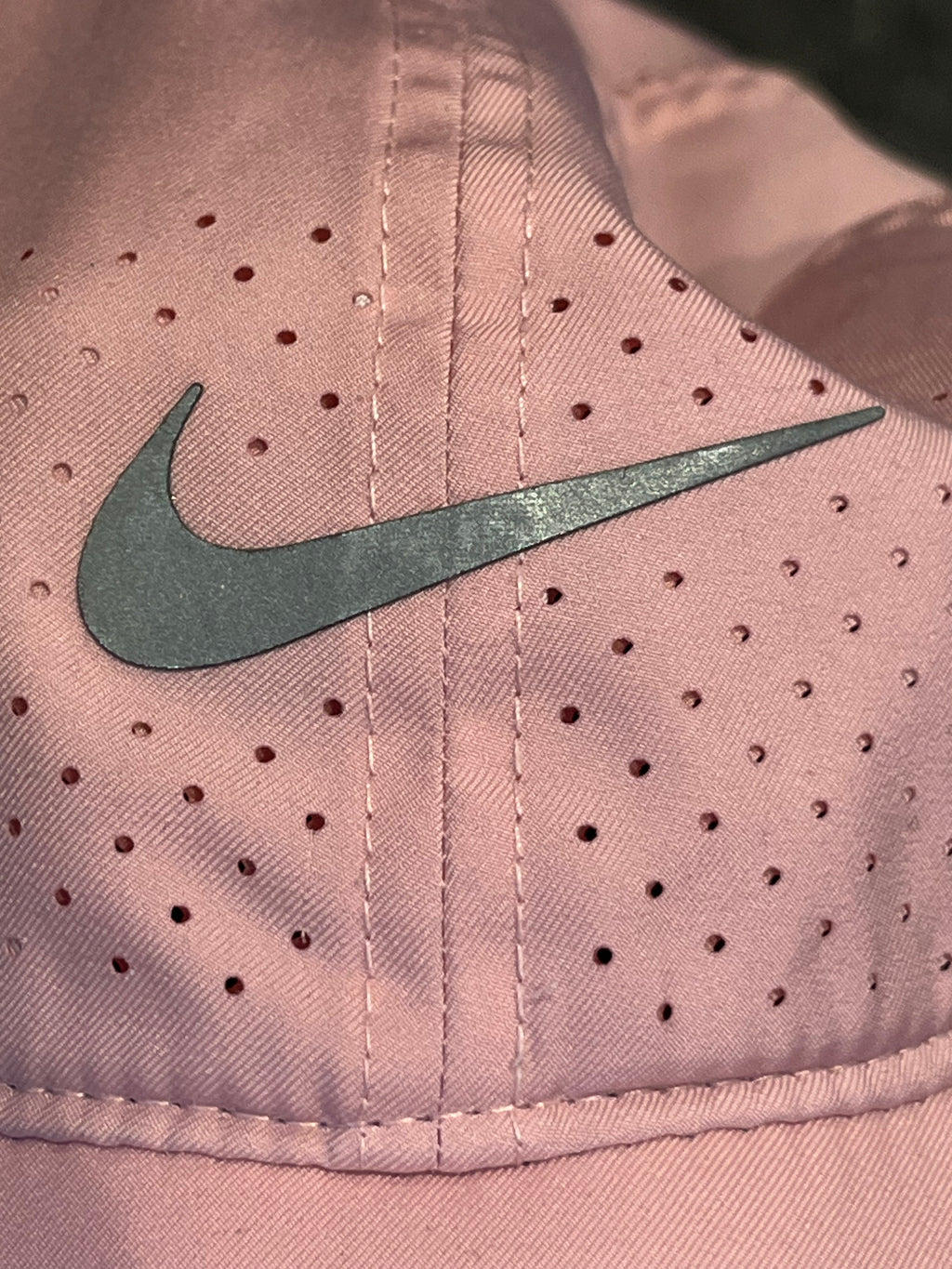 Pink Nike Dri Fit Featherlight Running Cap - Unisex