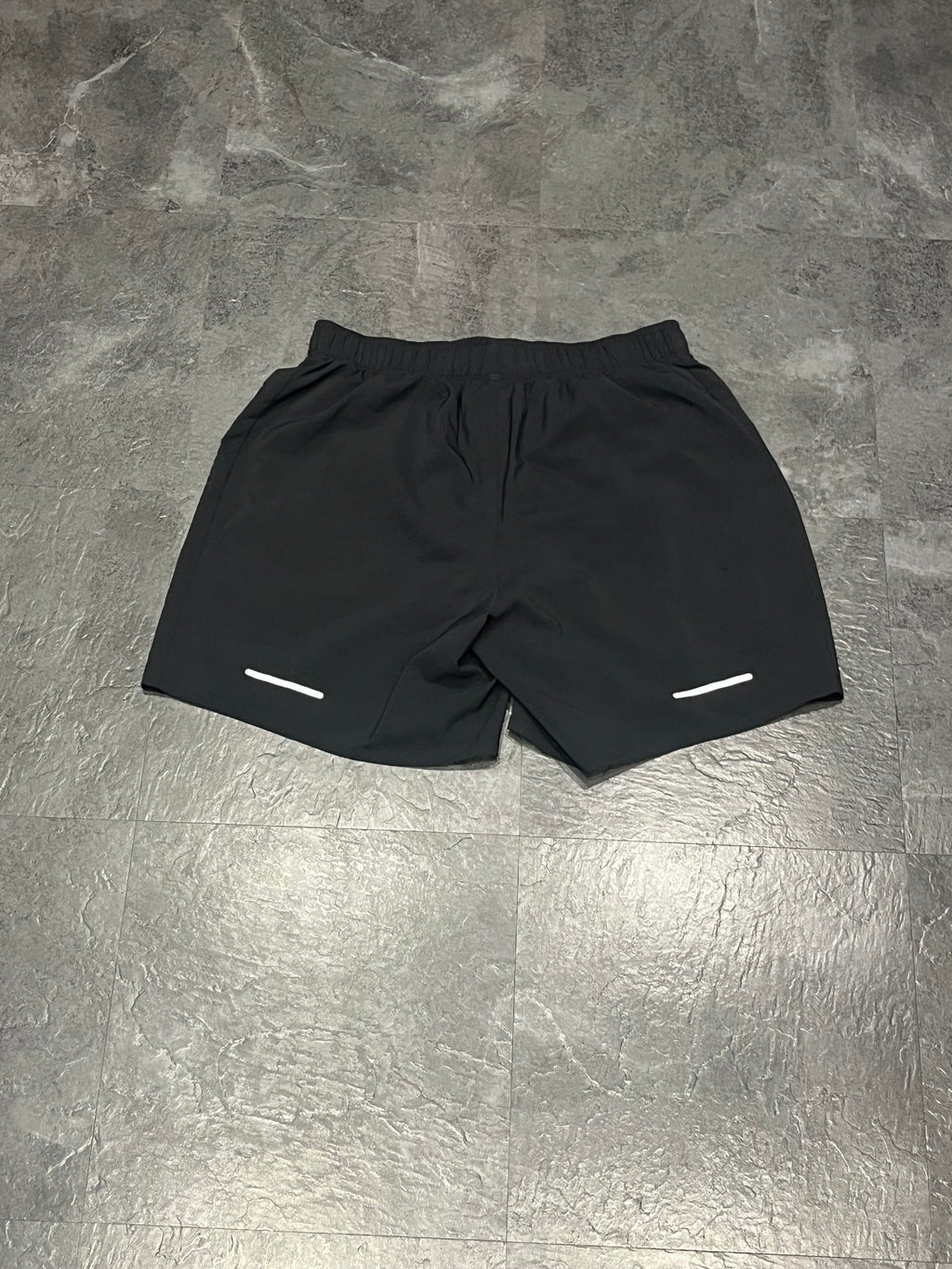 Black/Grey Asics Men’s Icon 7” Brief Lined Running Shorts