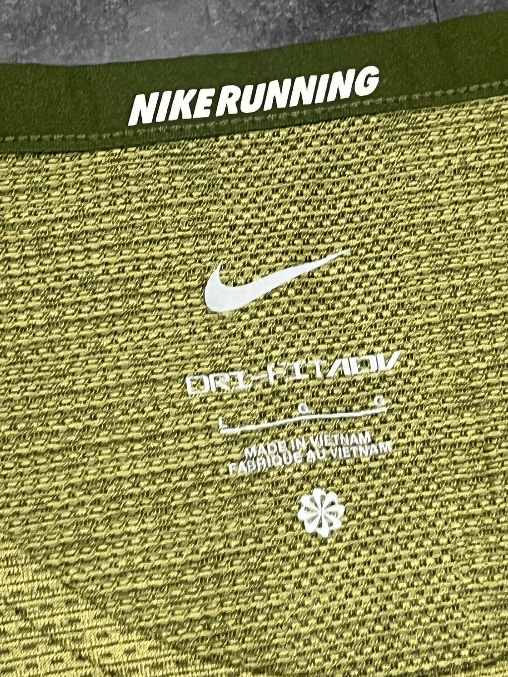 Green Nike Men’s Dri Fit ADV Long Sleeve Running Top