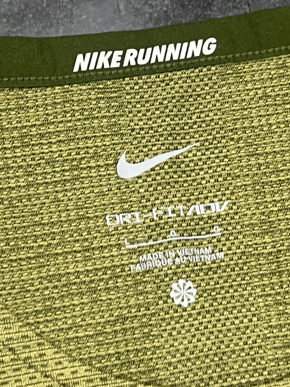 Green Nike Men’s Dri Fit ADV Long Sleeve Running Top
