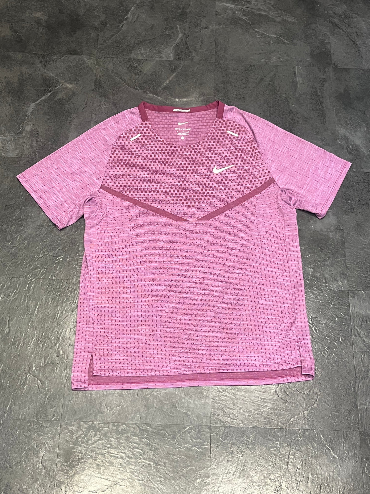Pink/Purple Nike Men’s Dri Fit ADV Running T Shirt