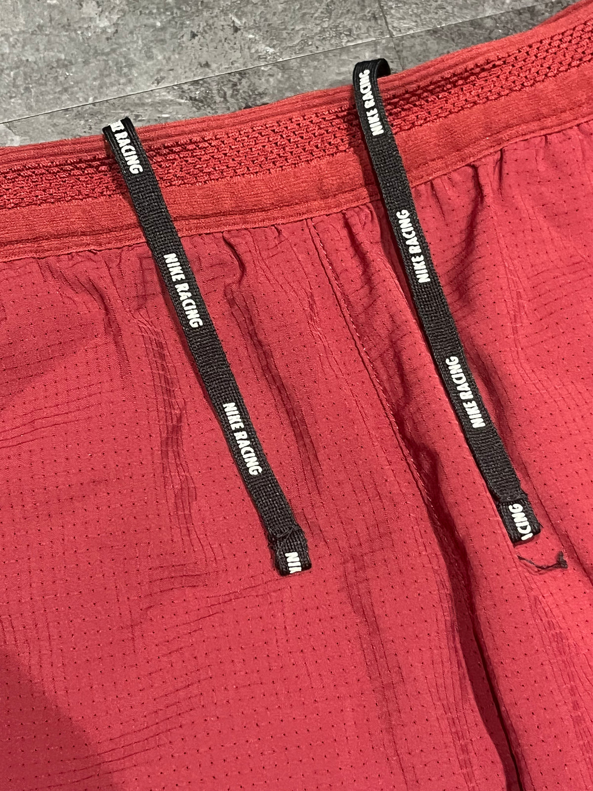 Red Nike Men’s Dri Fit ADV Aeroswift 2” Racing Split Shorts