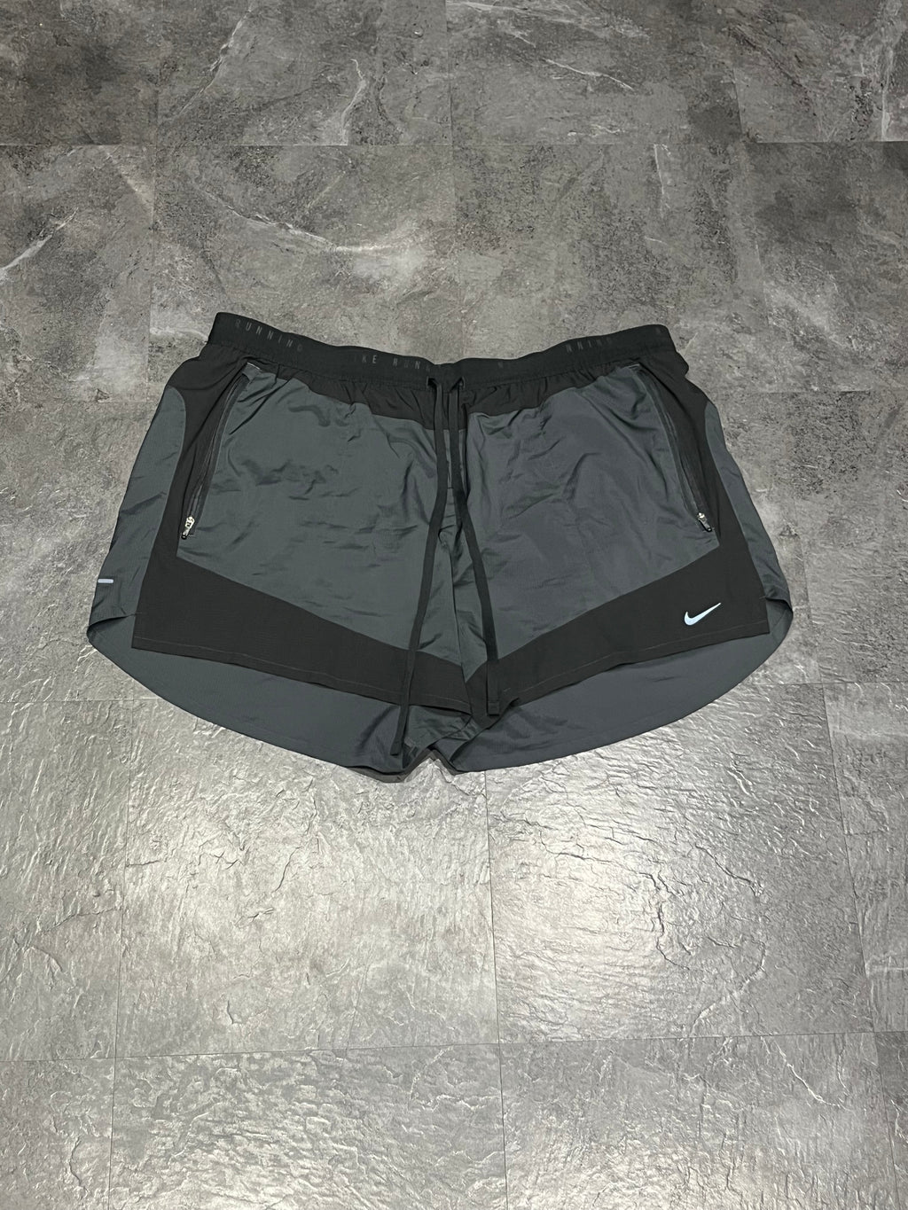 Off Noir Nike Men’s Dri Fit Stride 5” Brief Lined Running Shorts