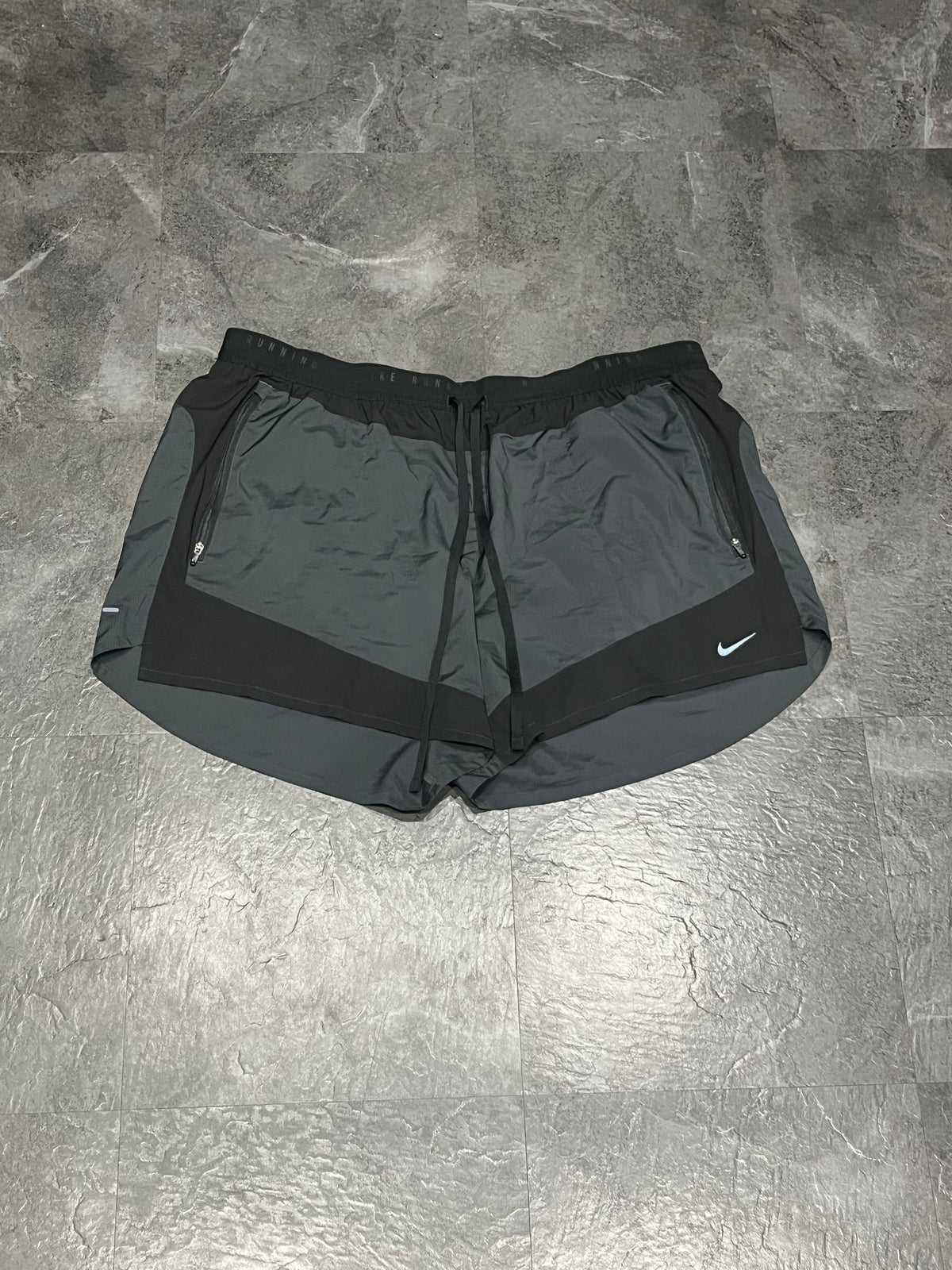 Off Noir Nike Men’s Dri Fit Stride 5” Brief Lined Running Shorts