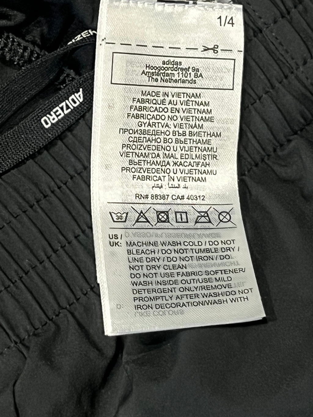 Black Adidas Men’s Adizero Aeroready 4” Brief Lined Running Shorts