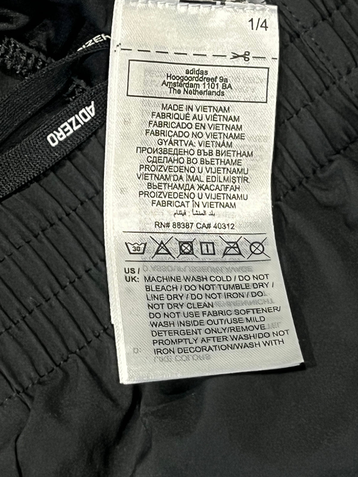 Black Adidas Men’s Adizero Aeroready 4” Brief Lined Running Shorts