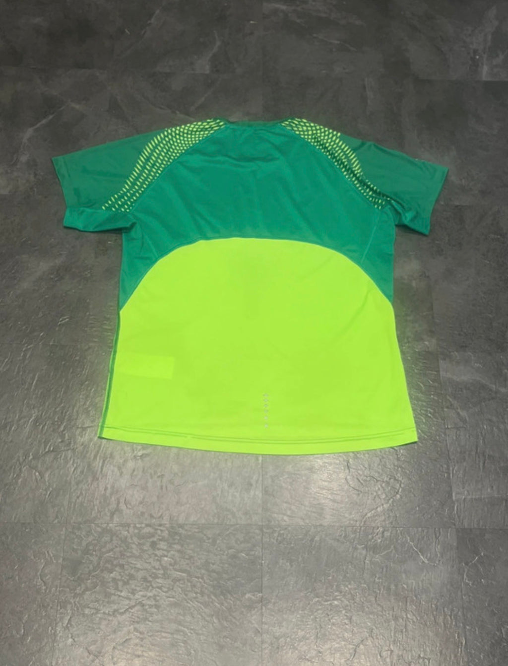 Green Asics Men’s Motiondry SS Running T Shirt
