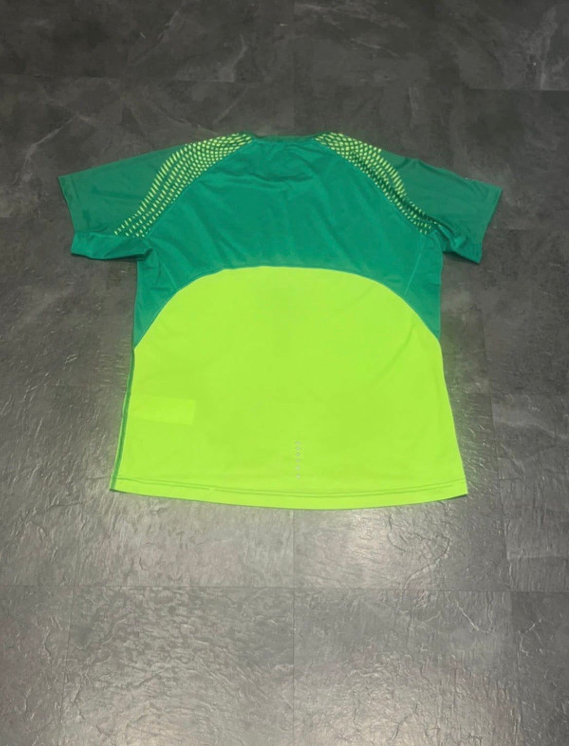 Green Asics Men’s Motiondry SS Running T Shirt