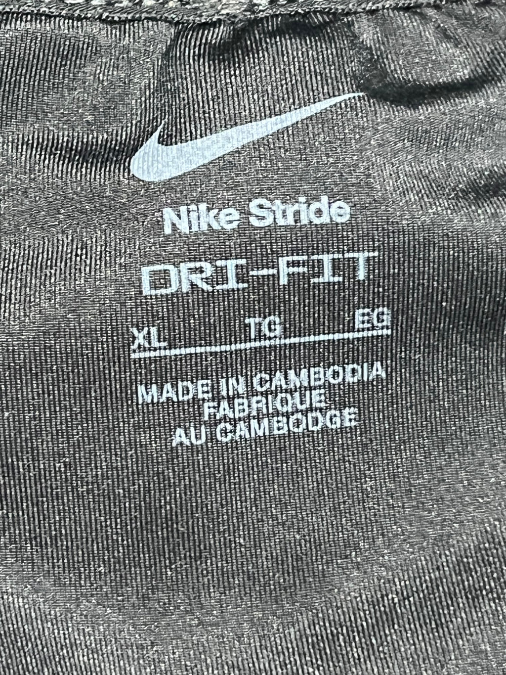 Off Noir Nike Men’s Dri Fit Stride 5” Brief Lined Running Shorts