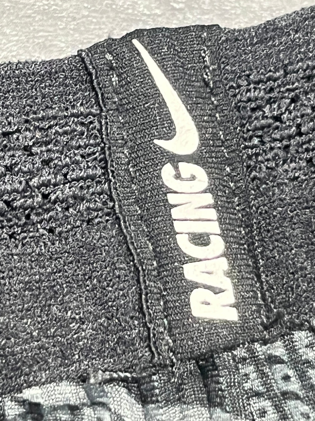 Black / Grey Nike Men’s Team Kenya Aeroswift Racing 1/2 Tights
