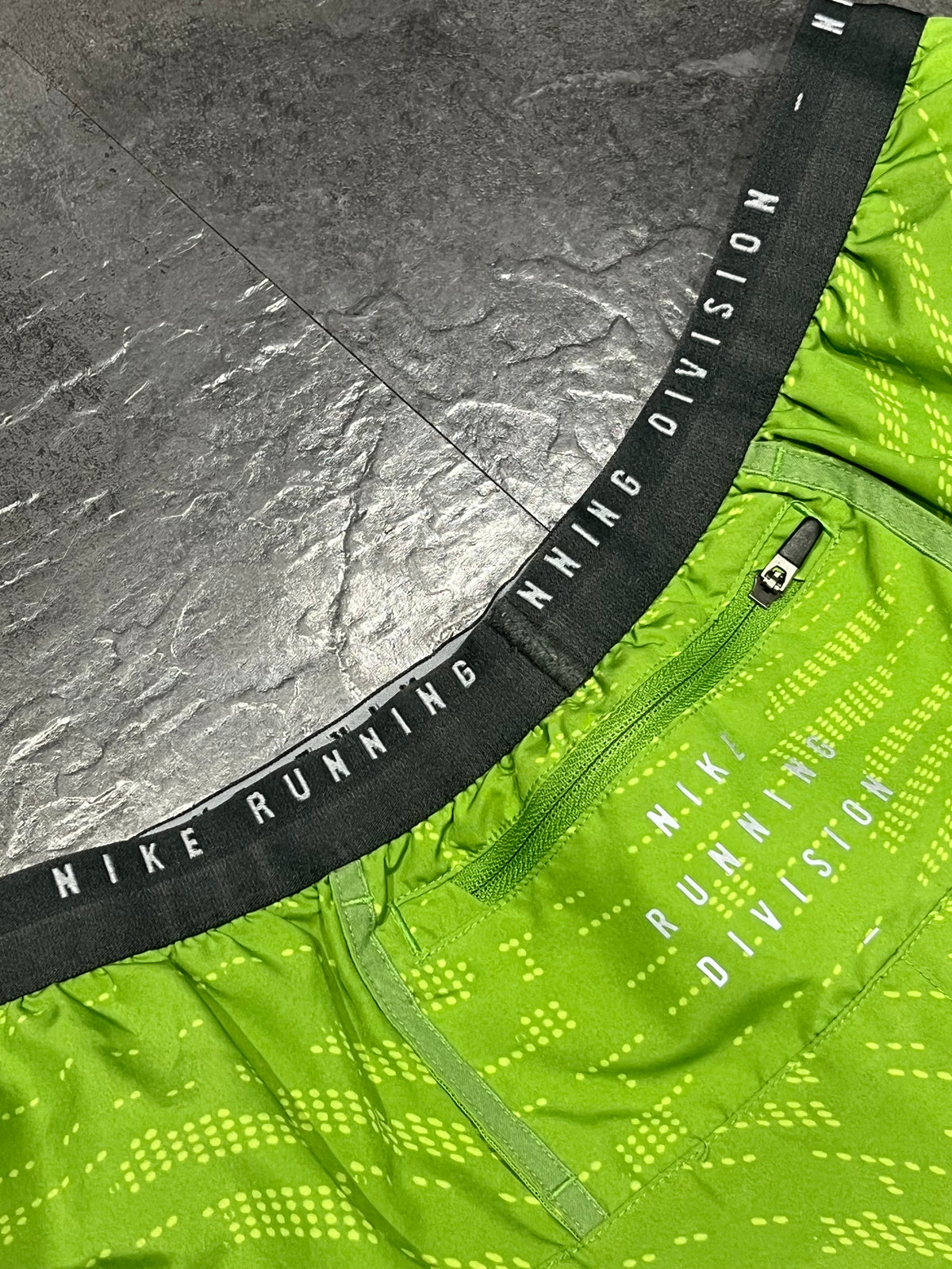 Green Nike Men’s Dri Fit Running Division 5” Brief Lined Running Shorts