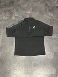 Black/Grey Asics Men’s Icon 1/4 Zip Running Top