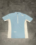 Blue & White SOAR Half Zip 2.0 Running T Shirt