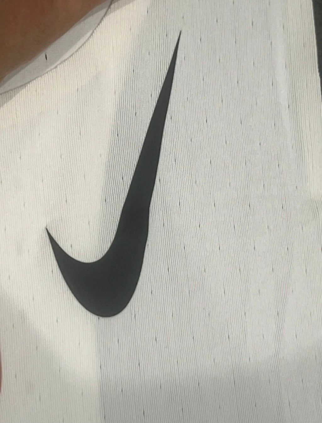 White Nike Men’s Dri Fit ADV Aeroswift Racing Singlet