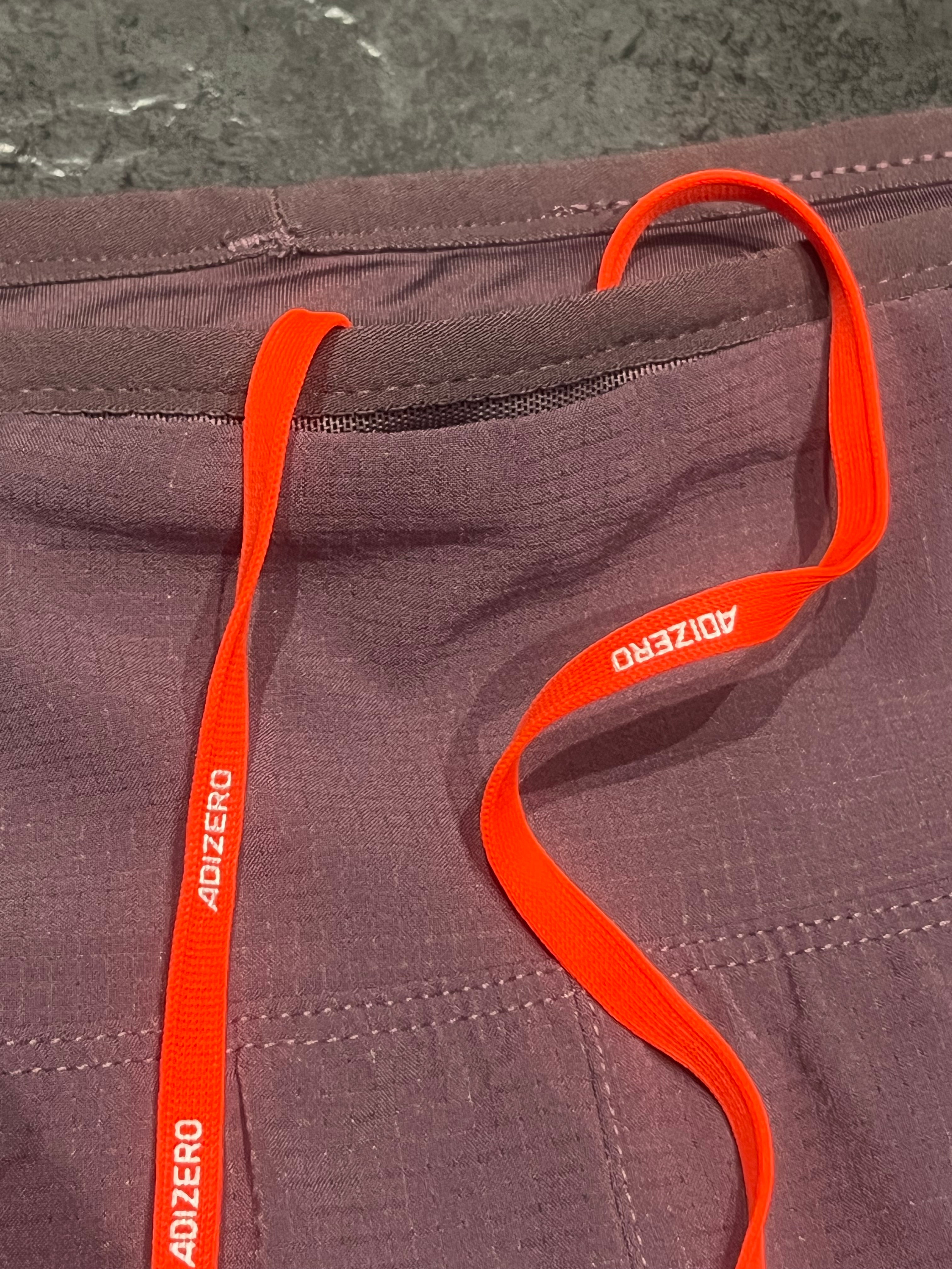 Fig Purple Adidas Adizero Men’s Gel 5” Racing Split Shorts