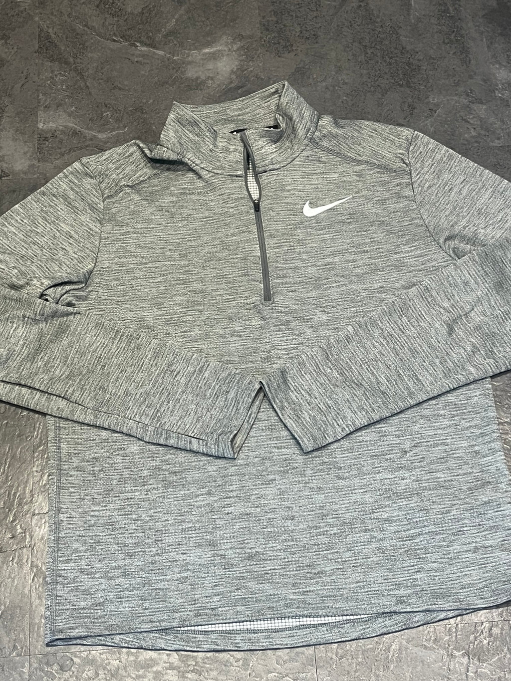Iron Grey Nike Men’s Dri Fit Pacer 1/2 Zip Top