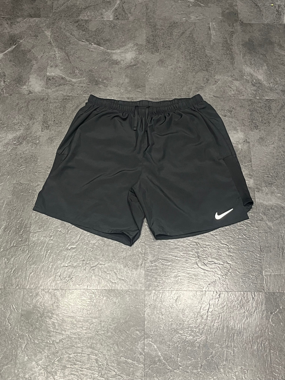 Black Nike Men’s Dri Fit Challenger 7” Brief Lined Running Shorts