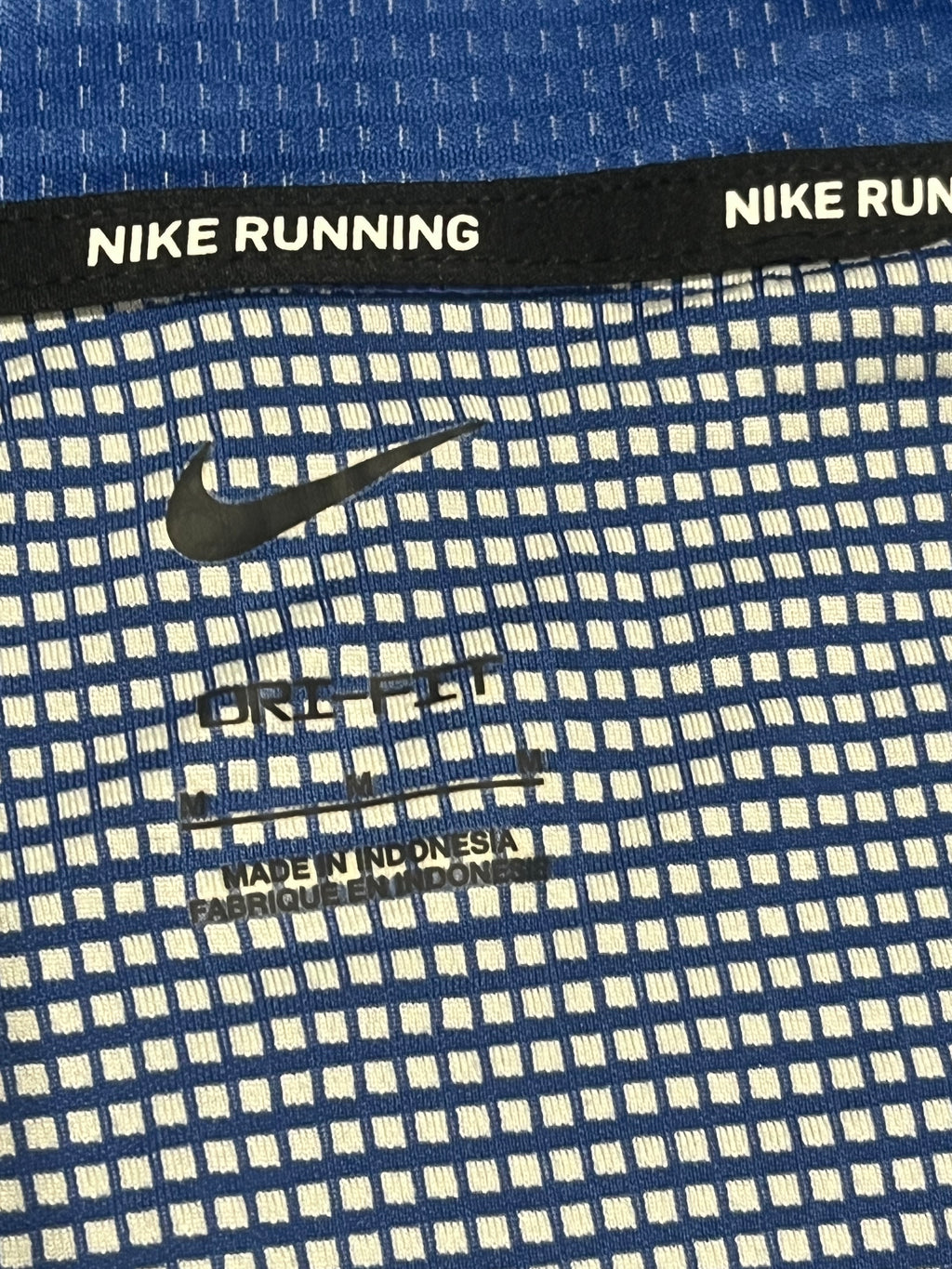Blue Nike Men’s Dri Fit Pacer 1/2 Zip Running Top