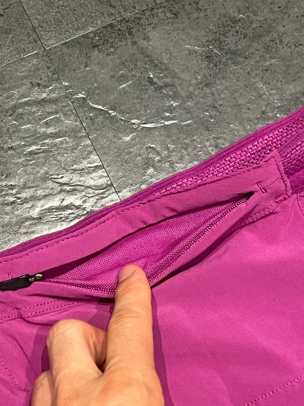 Purple & Black Nike Men’s Dri Fit ADV Aeroswift 2” Racing Split Shorts