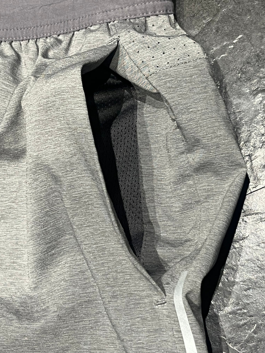 Grey Nike Men’s Dri Fit Flex Stride 7” Running Shorts