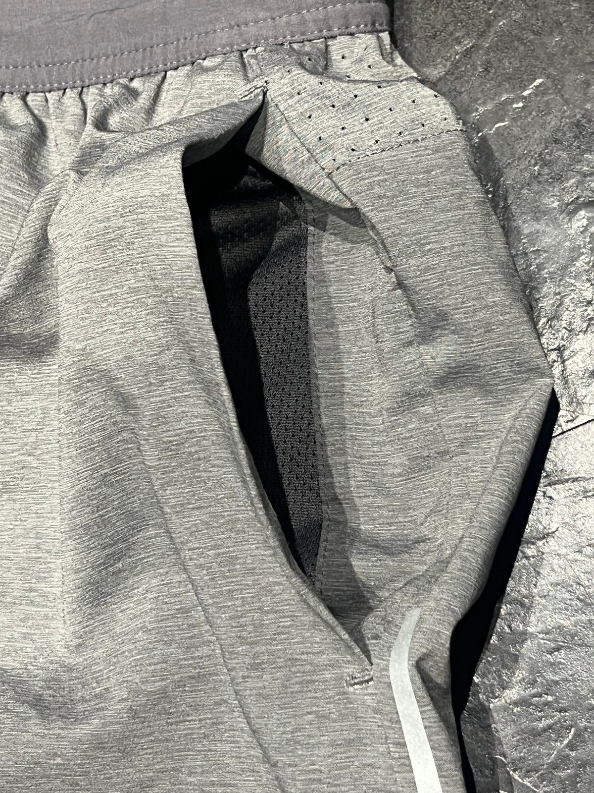Grey Nike Men’s Dri Fit Flex Stride 7” Running Shorts