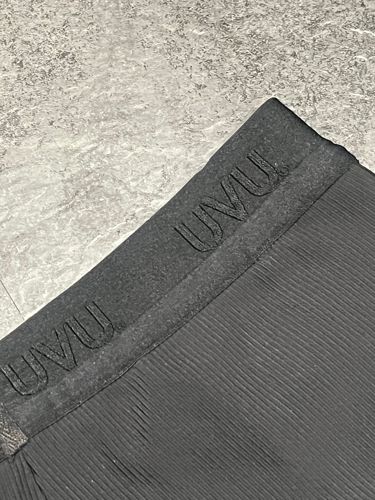 Black UVU Men’s Performance Running 1/2 Tights