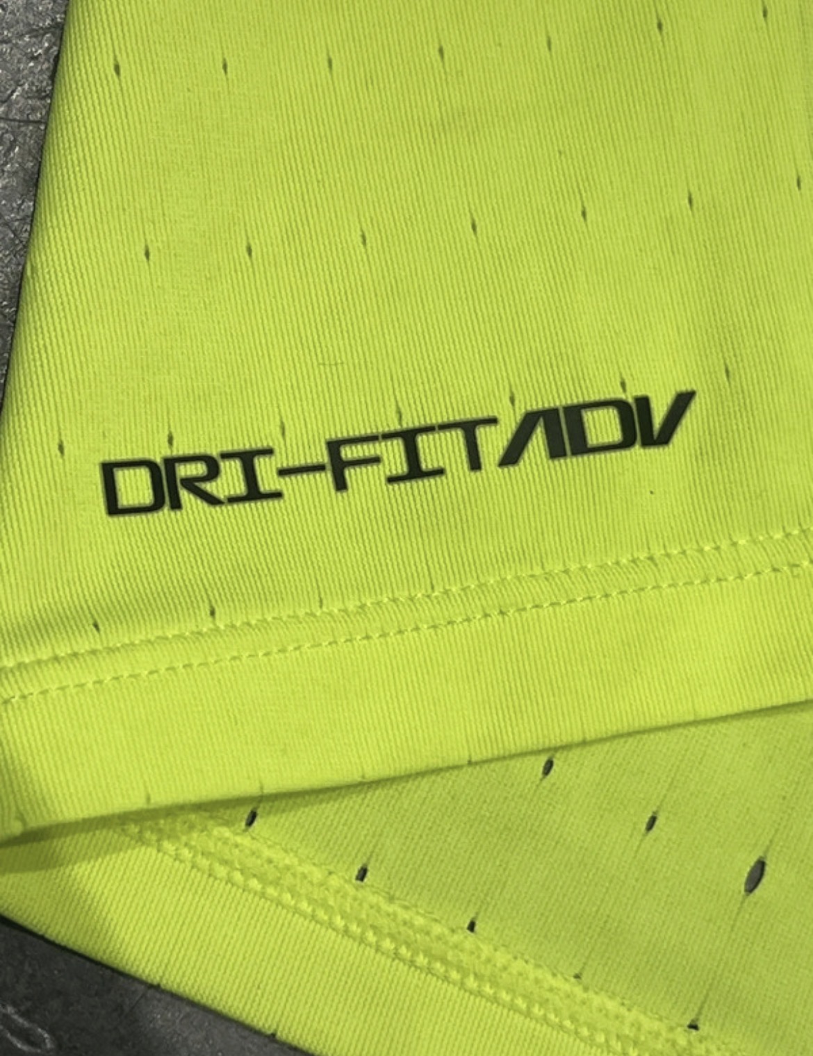 Neon Yellow Nike Men’s Dri Fit ADV Aeroswift Racing Singlet