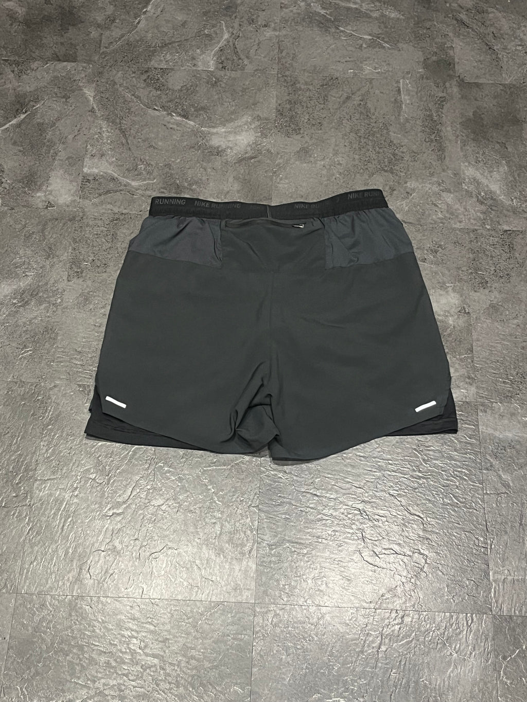 Black Nike Men’s Dri Fit Flex Stride 7” 2in1 Running Shorts