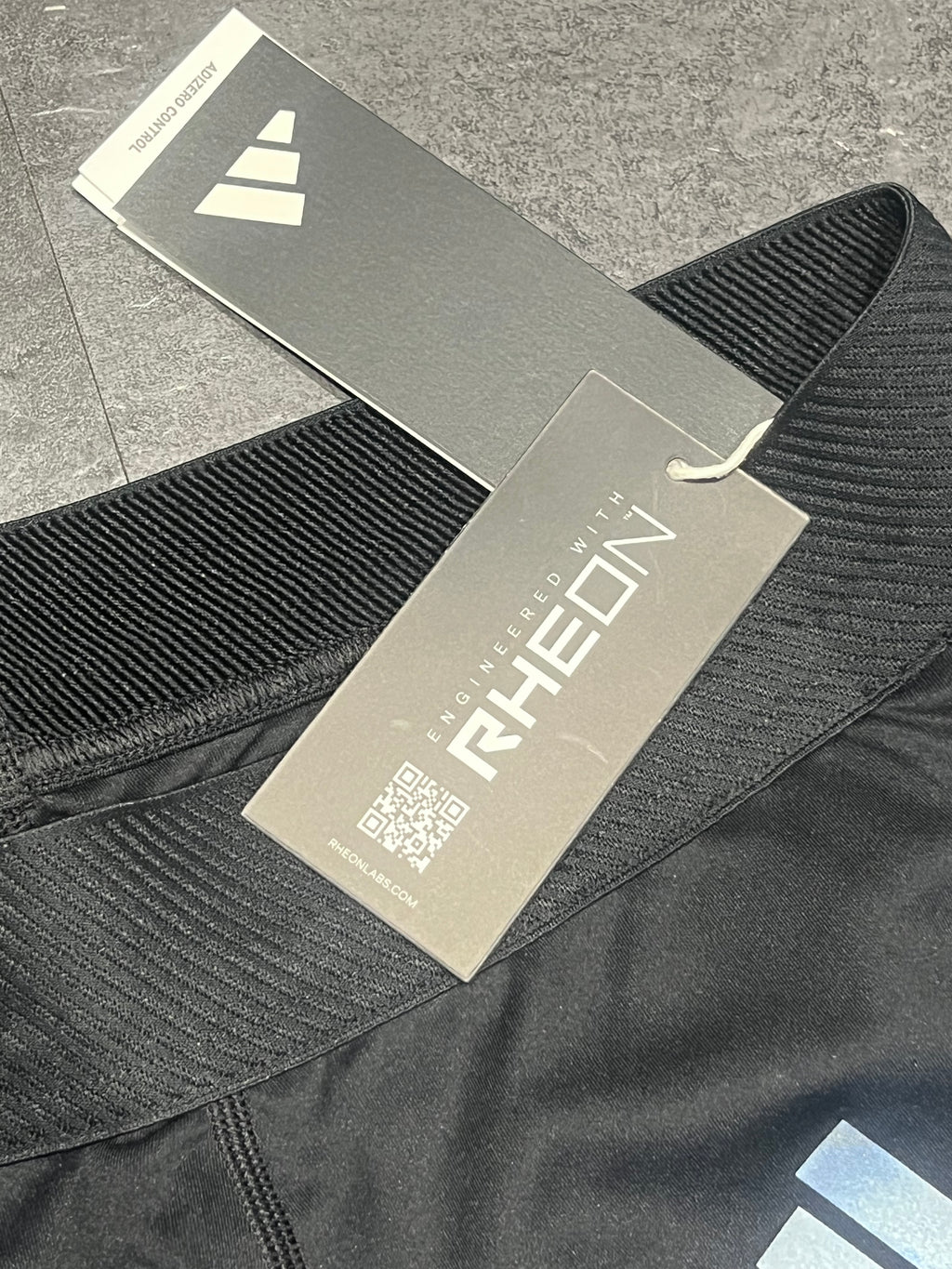 Black Adidas Men’s Adizero Rheon Racing 1/2 Tights