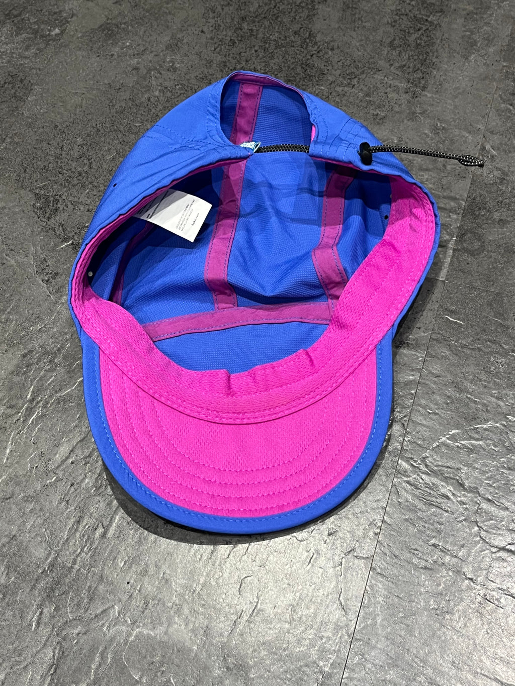 Blue & Purple Hoka Unisex Packable Trail Running Cap