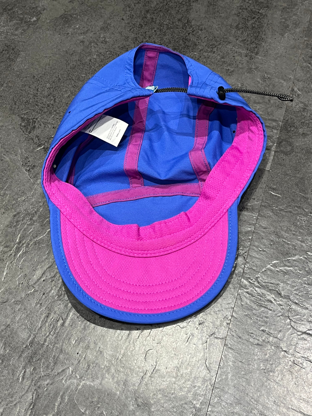 Blue & Purple Hoka Unisex Packable Trail Running Cap